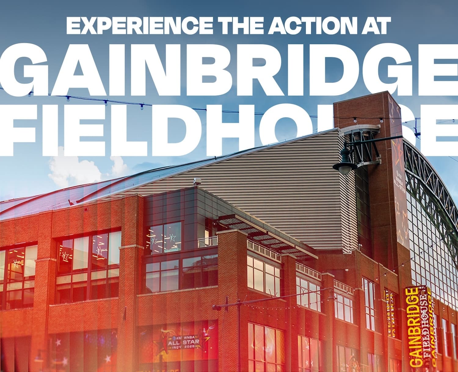 Experience the action at Gainbridge Fieldhouse