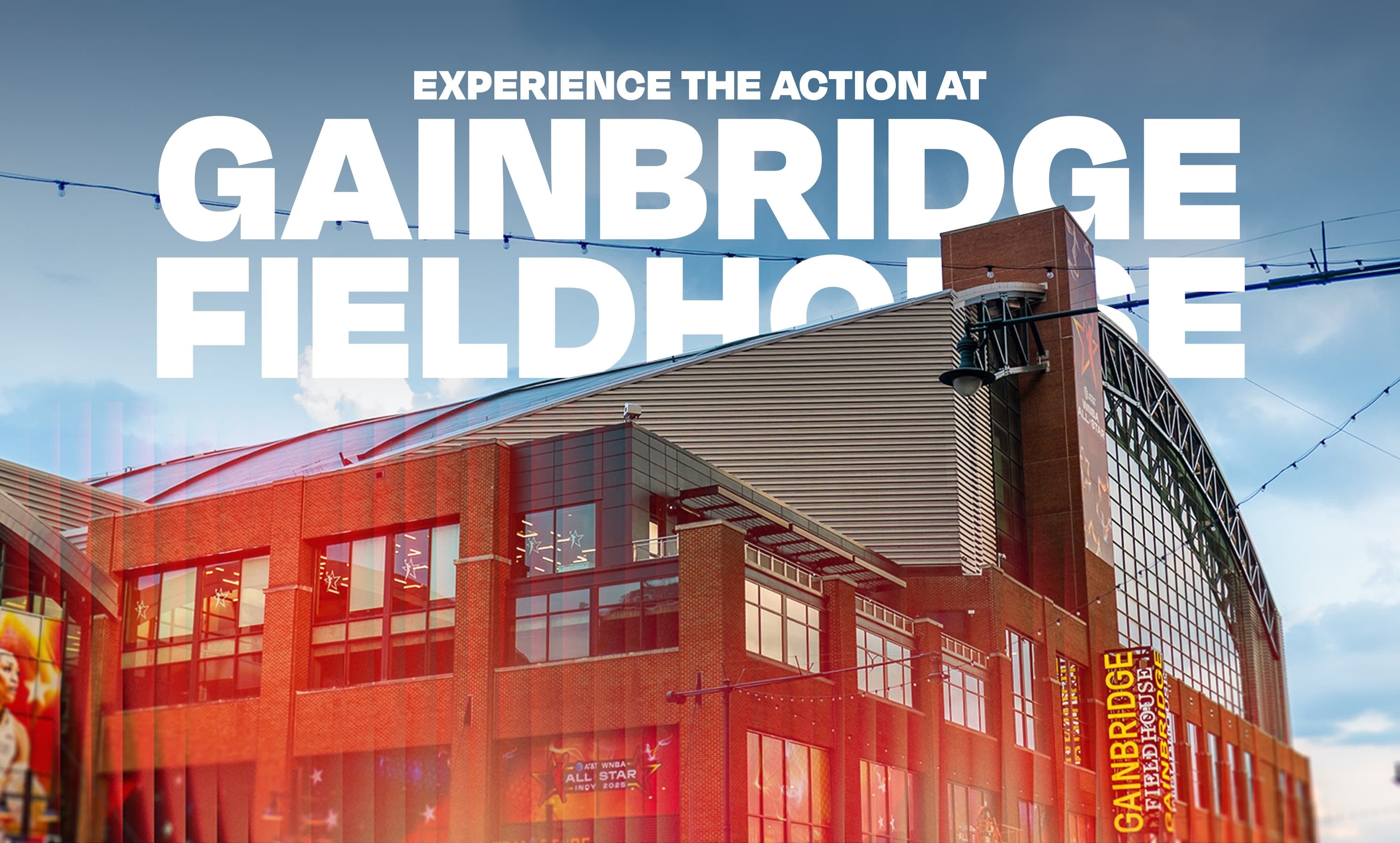 Experience the action at Gainbridge Fieldhouse