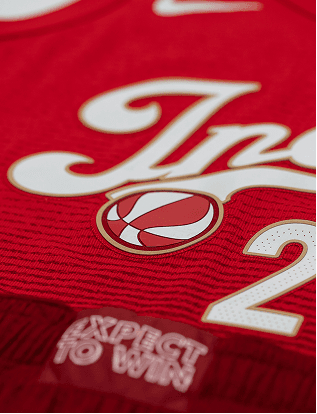 Detail photo of jersey and shorts