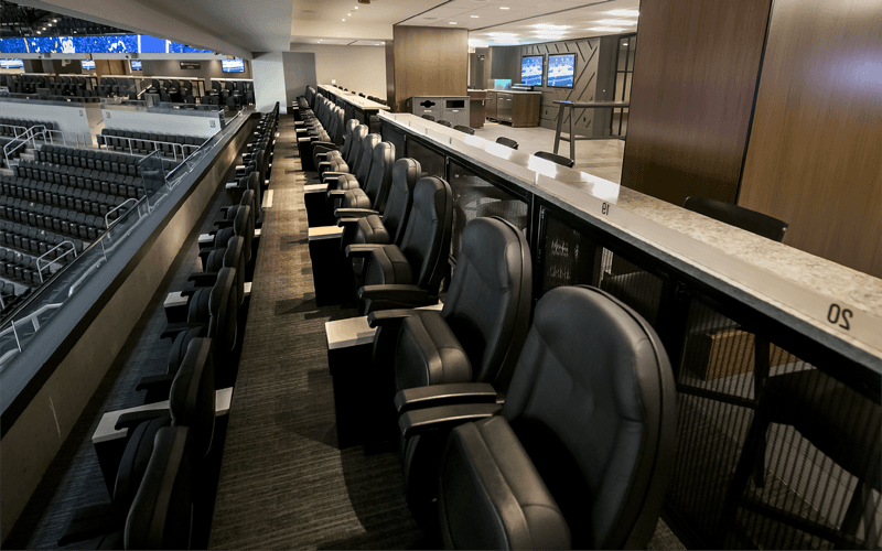 Food and Drinks at The Terrace at Gainbridge Fieldhouse